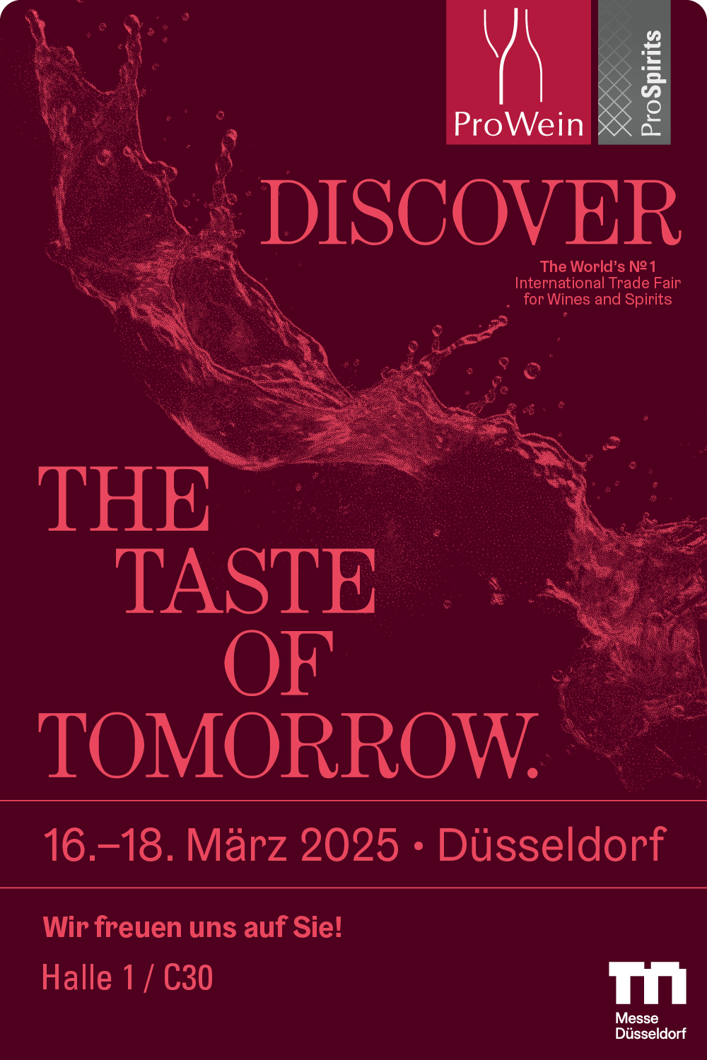 Bibo Runge auf der ProWein 2025 in Düsseldorf